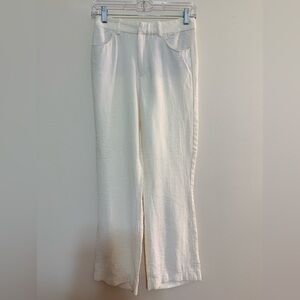 Zara Cream Straight Leg Pants
